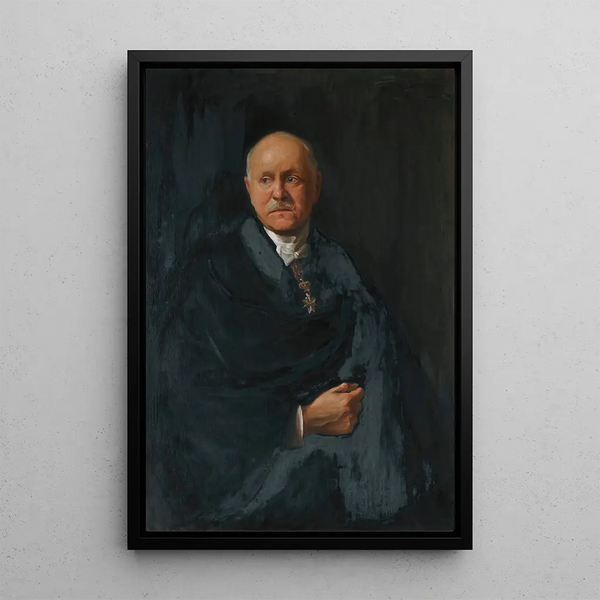 Portrait af hr. Moroni - Philip Alexius de László — indrammet kunstværk på væggen