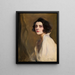 Portrait af sangerinden Germaine Gien 1895-1989 - Philip Alexius de László — indrammet kunstværk på væggen