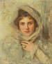 Portrait af Wilhelmine Prétorius - Philip Alexius de László — visning af kunstværket