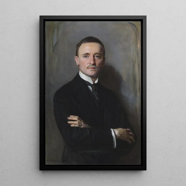 William Richards Castle Jr - Philip Alexius de László — indrammet kunstværk på væggen