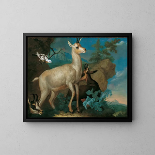 Philipp Ferdinand de Hamilton - Drei Gemsen Und Eine Amsel.webp