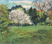 blomstrende frugttræ - Philipp Franck — visning af kunstværket