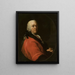 Portrait af greve Gaspar Paris Anton - Philipp Haller — indrammet kunstværk på væggen