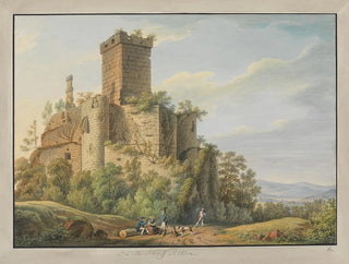 Philipp Jakob Becker - Burg Rtteln bei Lrrach.webp