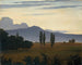 Vue sur les montagnes du Taunus - Philipp Veit — visning af kunstværket