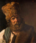 Portrait af Charles Jacques ved hans hjemkomst fra militærtjeneste - Philippe - Auguste Jeanron — visning af kunstværket