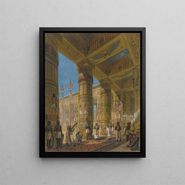 Philippe Marie Chaperon - Arrival Of The Pharaoh.webp