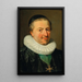 Portrait af Claude De Bullion - Philippe de Champaigne — indrammet kunstværk på væggen