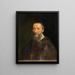 Portrait of Bishop Jean-Pierre Camus - Philippe de Champaigne — indrammet kunstværk på væggen