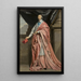 Portrait af kardinal Richelieu - Philippe de Champaigne — indrammet kunstværk på væggen