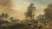 En hjortejagt - Philips Wouwerman — visning af kunstværket