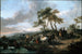 Halte d'une partie de chasse - Philips Wouwerman — visning af kunstværket