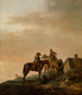 "Arrêt des cavaliers" af Philips Wouwerman — visning af kunstværket