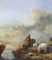 Atterrir un bateau - Philips Wouwerman — visning af kunstværket