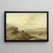 Cavalier dans les dunes - Philips Wouwerman — indrammet kunstværk på væggen
