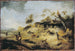 Banc de sable med rejsende - Philips Wouwerman — visning af kunstværket
