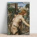 Reproduktion af maleriet Phyllis - John William Waterhouse