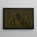 L'enfant Bacchus og to putti - Piat Joseph Sauvage — indrammet kunstværk på væggen
