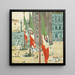 Piazza di San Marco - Maurice Prendergast — indrammet kunstværk på væggen