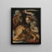 Judith og Holofernes - Pier Francesco Foschi — indrammet kunstværk på væggen