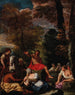 Saint Jean-Baptiste prædiker - Pier Francesco Mola — visning af kunstværket