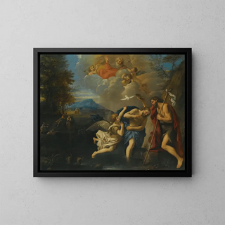 Pier Francesco Mola - The Baptism Of Christ.webp
