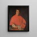 Le Cardinal Thomas Gousset - Pierre-Adhémar Marquant-Vogel — indrammet kunstværk på væggen