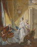 Le lever - Pierre-Antoine Baudouin — visning af kunstværket
