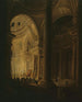Le sarcophage de Jean - Jacques Rousseau udstillet i Panthéon, 20 vendémiaire an III, 11. oktober 1794 - Pierre - Antoine Demachy — visning af kunstværket
