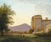 Vue de l'abbaye de Grottaferrata - Pierre-Athanase Chauvin — visning af kunstværket