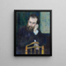 Alfred Sisley - Pierre-Auguste Renoir — indrammet kunstværk på væggen