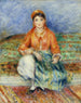 Algerisk pige - Pierre-Auguste Renoir — visning af kunstværket