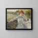 Alphonsine Fournaise - Pierre-Auguste Renoir — indrammet kunstværk på væggen