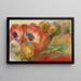 Anemoner - Pierre-Auguste Renoir — indrammet kunstværk på væggen