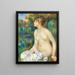 Baigneur - Pierre-Auguste Renoir — indrammet kunstværk på væggen