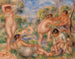 Gruppe af badende - Pierre-Auguste Renoir — visning af kunstværket