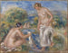 Kvinder i badet - Pierre-Auguste Renoir — visning af kunstværket