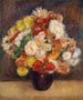 Bouquet de chrysanthèmes - Pierre-Auguste Renoir — visning af kunstværket
