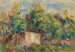 Cabanon nær Collettes - Pierre-Auguste Renoir — visning af kunstværket