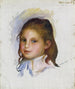 Børne med brunt hår - Pierre-Auguste Renoir — visning af kunstværket