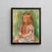 Claude Renoir - Pierre-Auguste Renoir — indrammet kunstværk på væggen