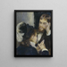 Conversation - Pierre-Auguste Renoir — indrammet kunstværk på væggen