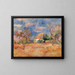 Pigeonnier de Bellevue - Pierre-Auguste Renoir — indrammet kunstværk på væggen