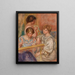 Brodører - Pierre-Auguste Renoir — indrammet kunstværk på væggen