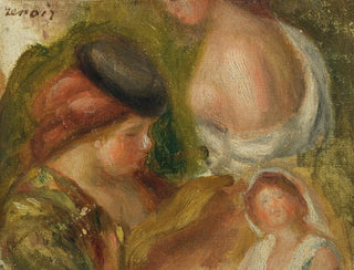 Kvindestudier - Pierre-Auguste Renoir — visning af kunstværket
