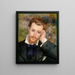 Eugène Murer Hyacinthe-Eugène Meunier 1841-1906 - Pierre-Auguste Renoir — indrammet kunstværk på væggen