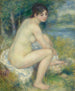 Kvinde i naturen - Pierre-Auguste Renoir — visning af kunstværket
