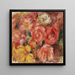 Blomster - Pierre-Auguste Renoir — indrammet kunstværk på væggen