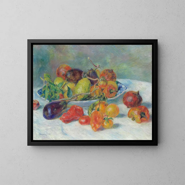 Fruits du Midi - Pierre-Auguste Renoir — indrammet kunstværk på væggen