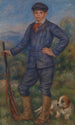 Jean en jæger - Pierre-Auguste Renoir — visning af kunstværket